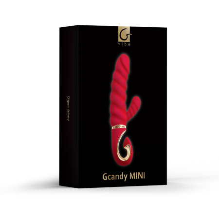 New! Витой вибратор-кролик Gvibe Gcandy MINI (Bioskin)